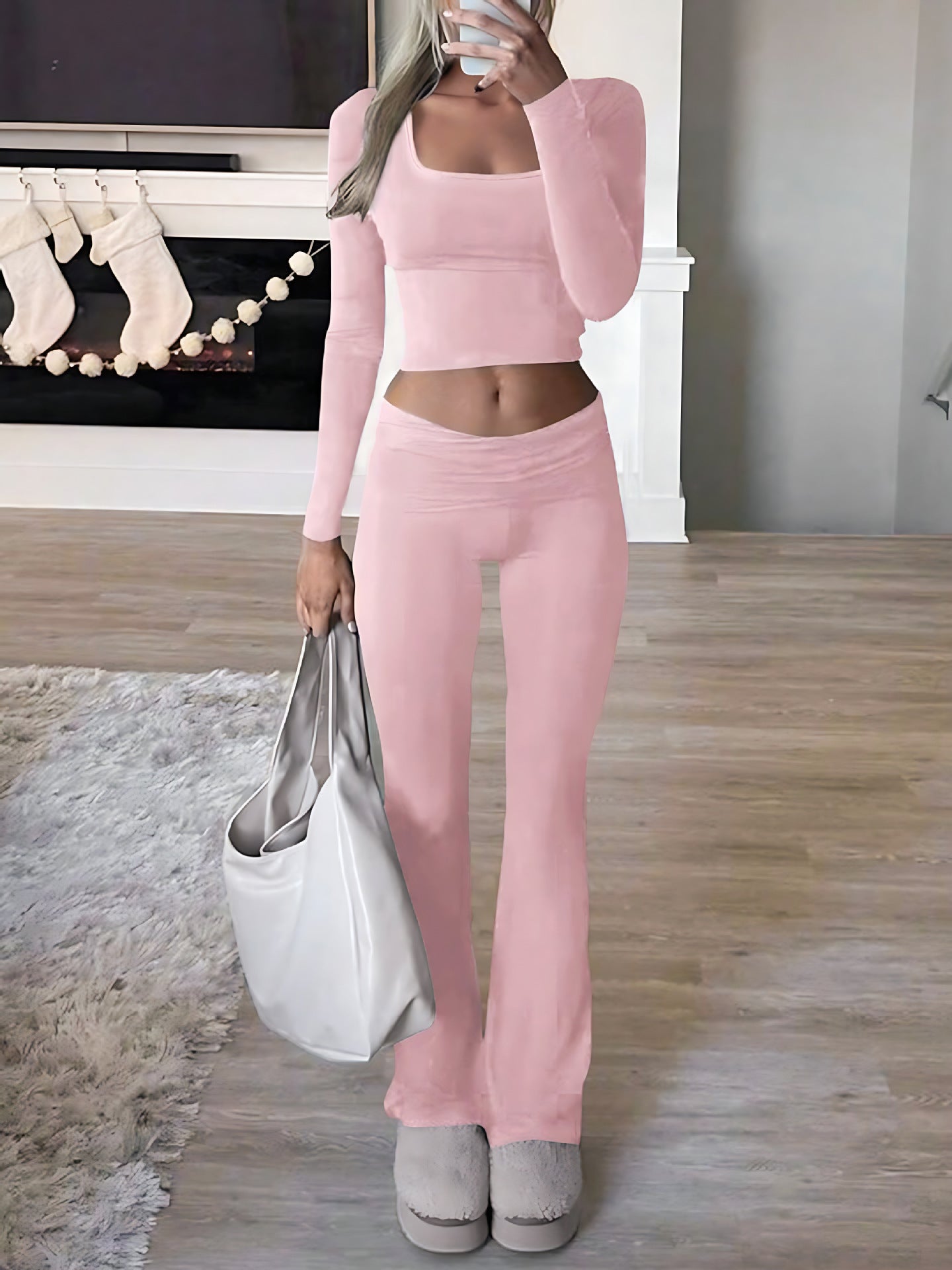 Viral Clean Girl Set Long Sleeve