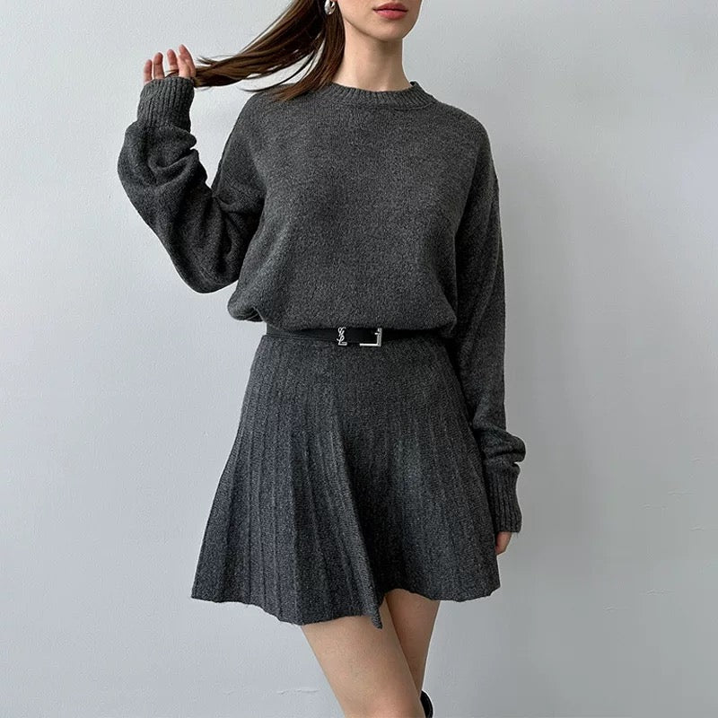 Pullover & Skirt Set