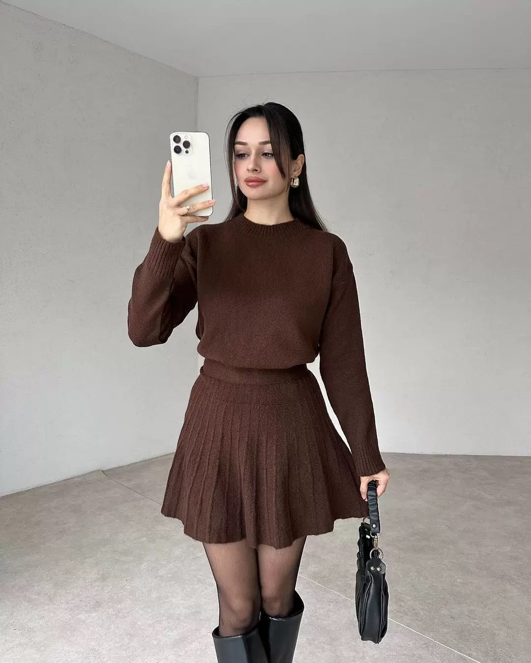 Pullover & Skirt Set