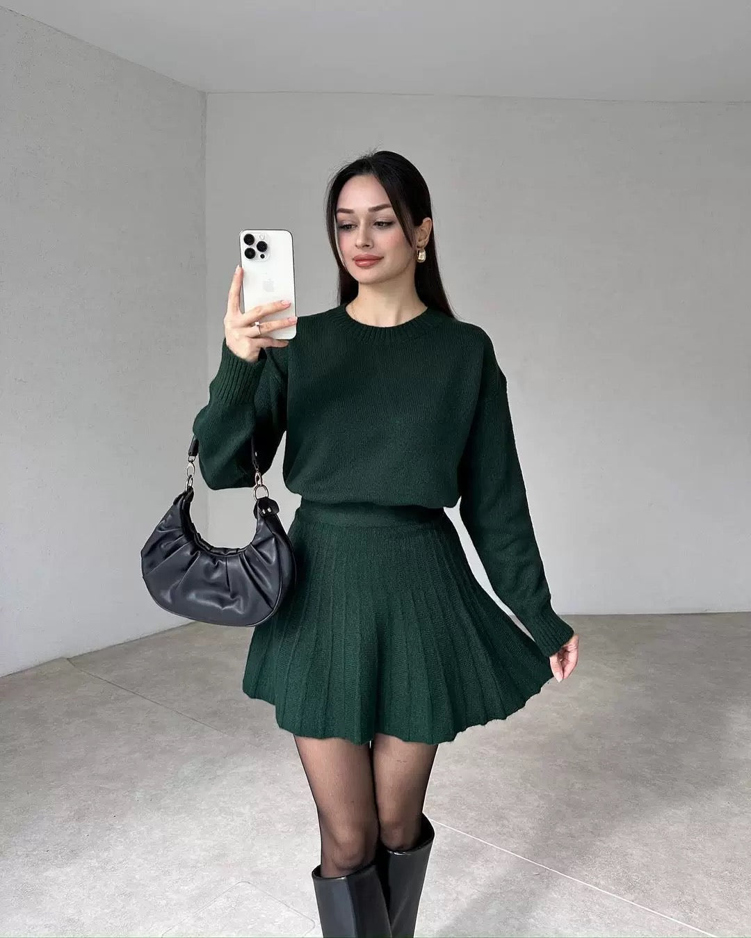 Pullover & Skirt Set