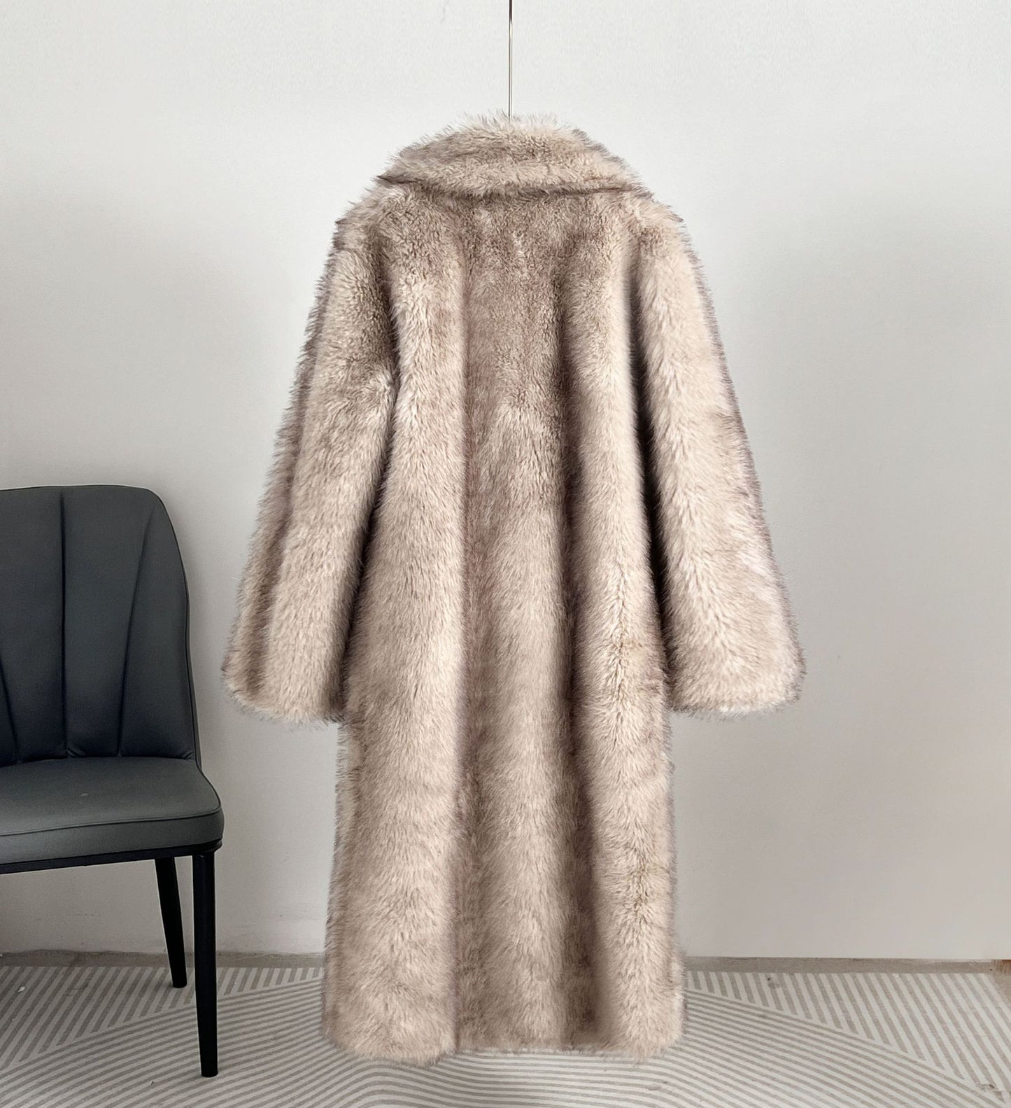 Oversized Fluffy Winter Coat Women