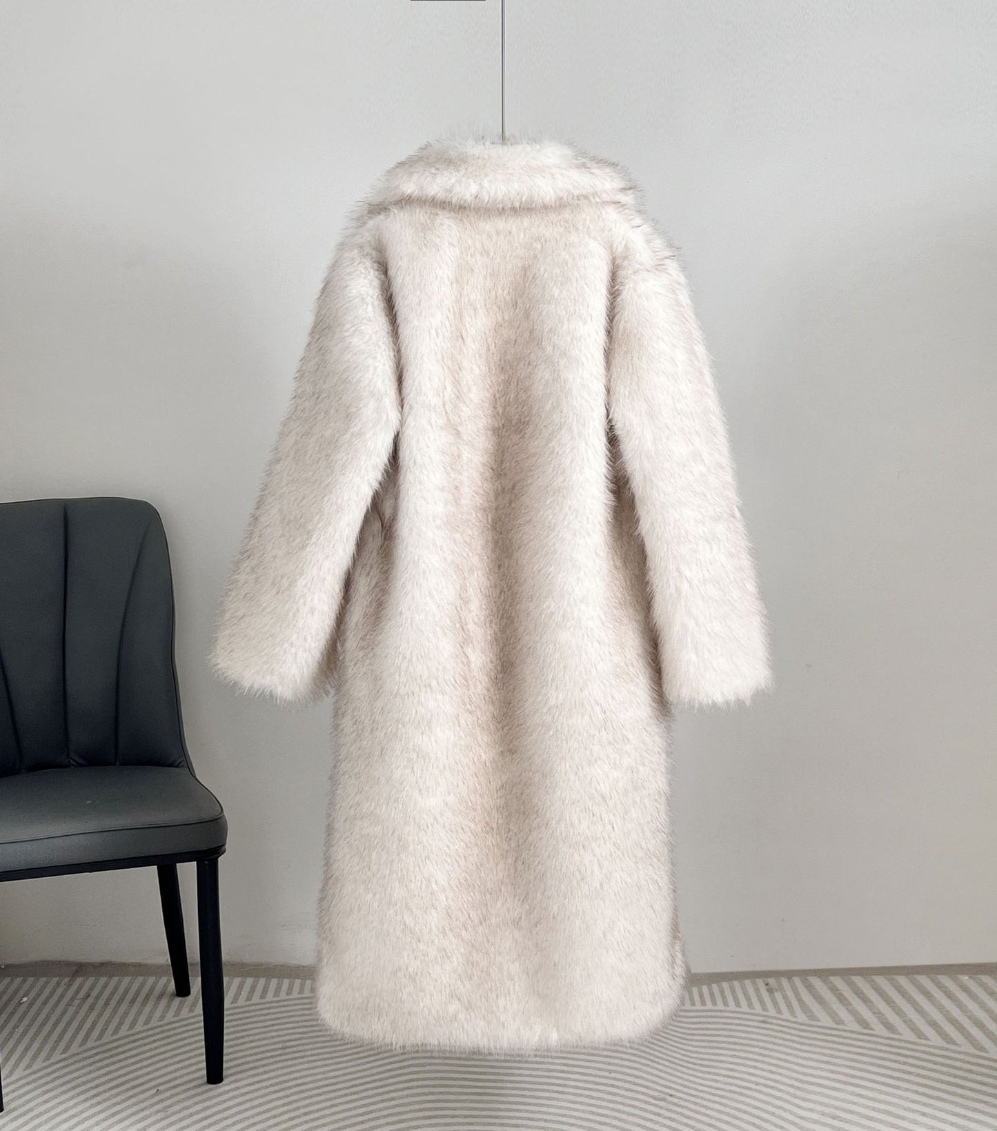 Oversized Fluffy Winter Coat Women