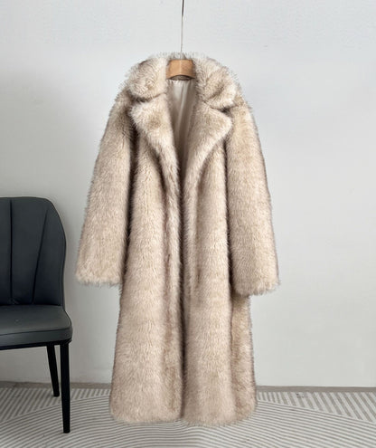 Oversized Fluffy Winter Coat Women