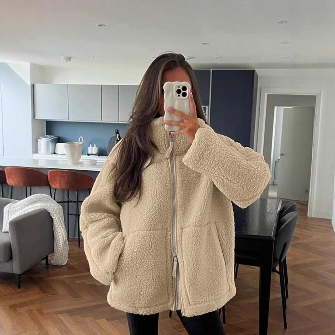 Viral Teddy Jacket Women