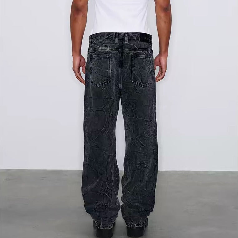 Winkled Jeans Men