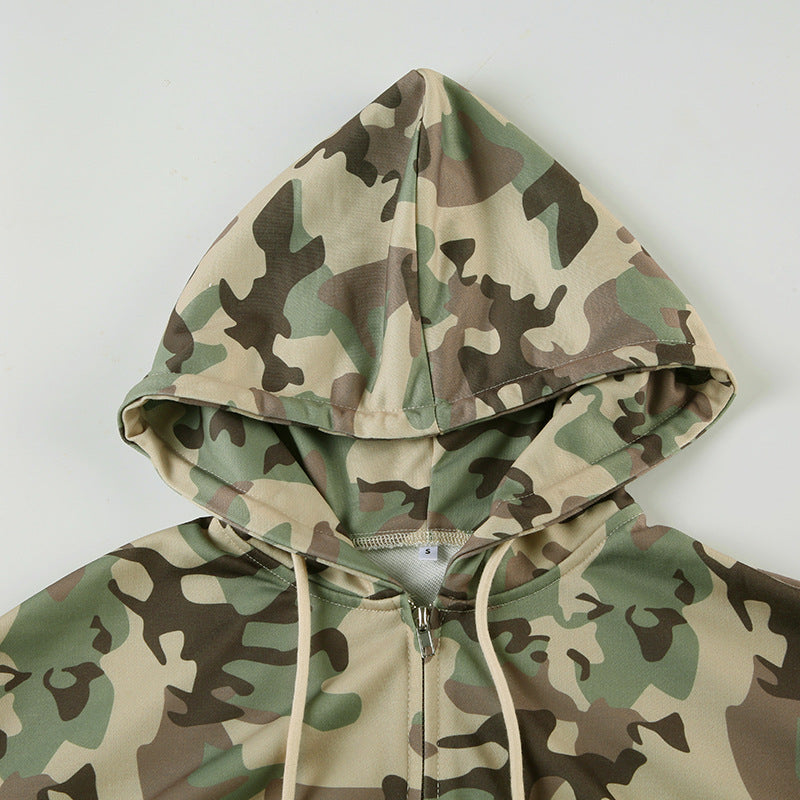 Camouflage Tracksuit Women