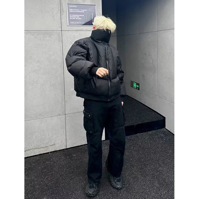 Black Puffer Jacket Men