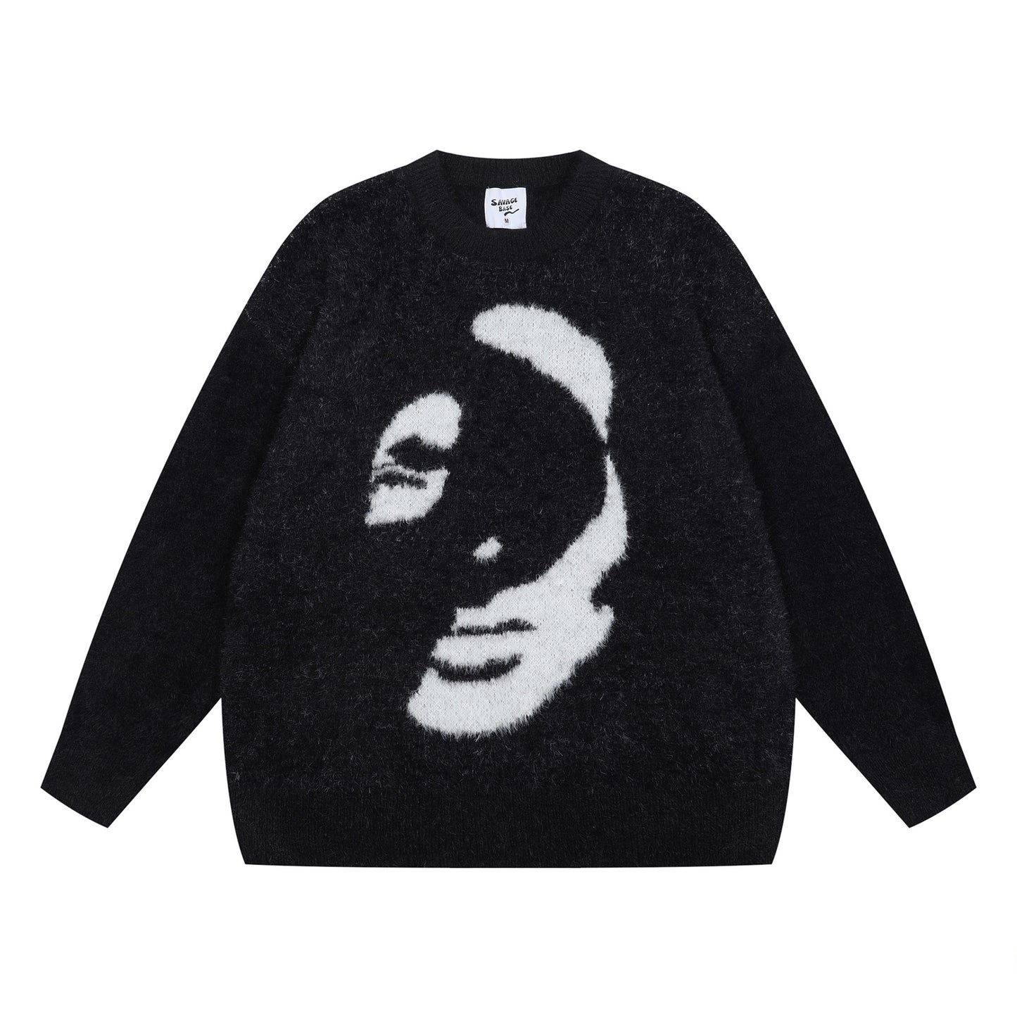 Face Knit Hoodie Unisex