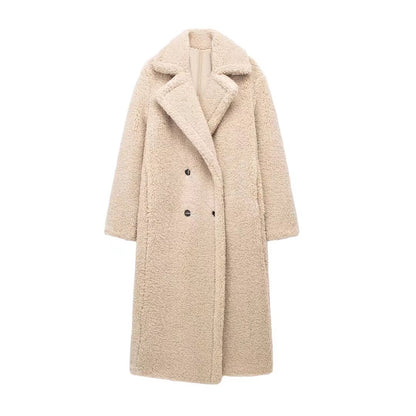 Manteau d'hiver surdimensionné pour femme