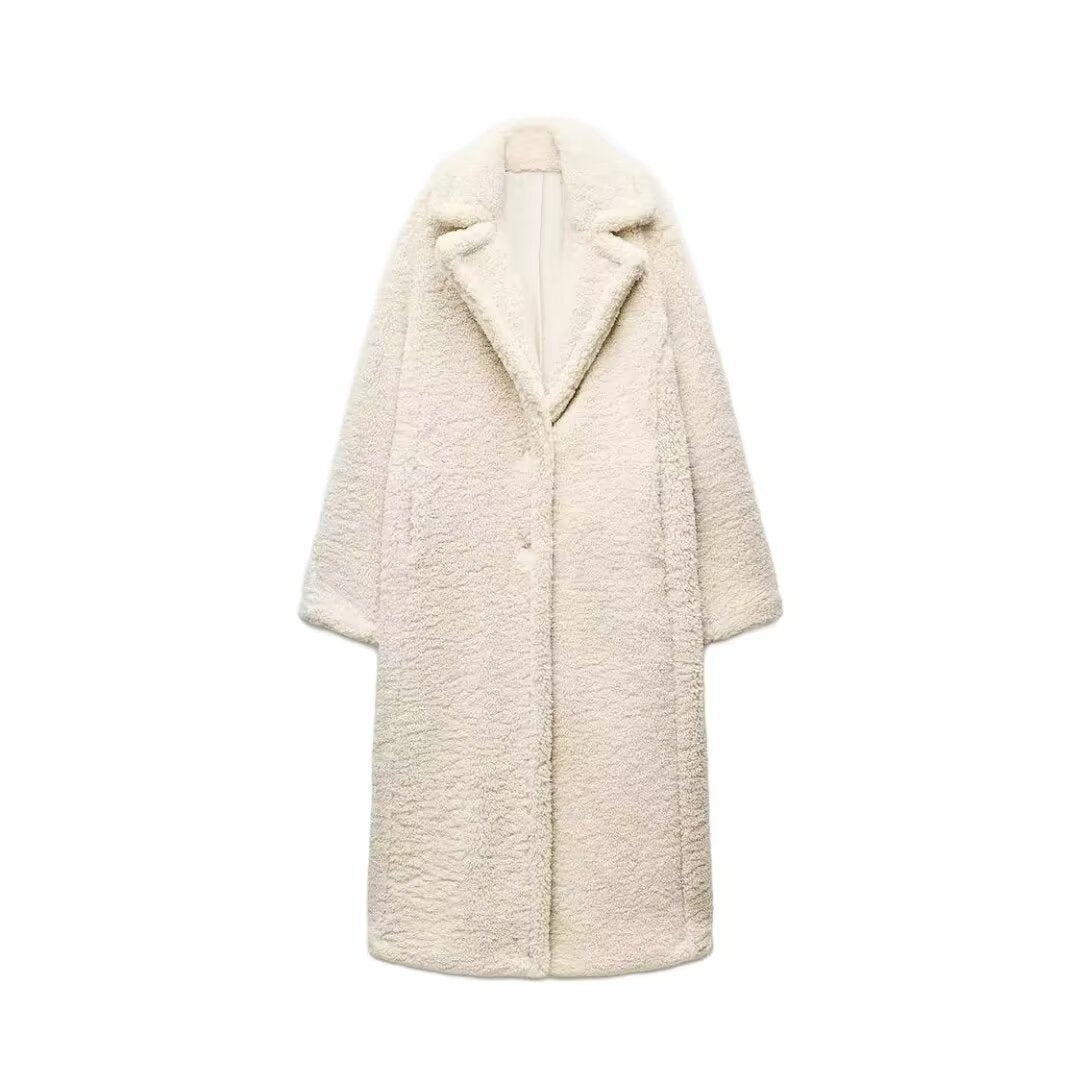 Manteau d'hiver surdimensionné pour femme