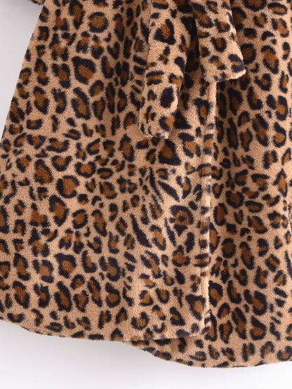 Leopard Coat Women