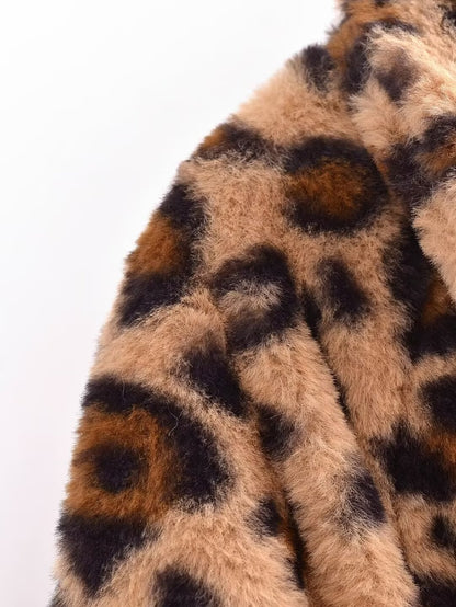 Leopard Coat Women