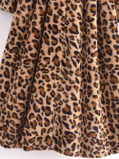 Leopard Coat Women