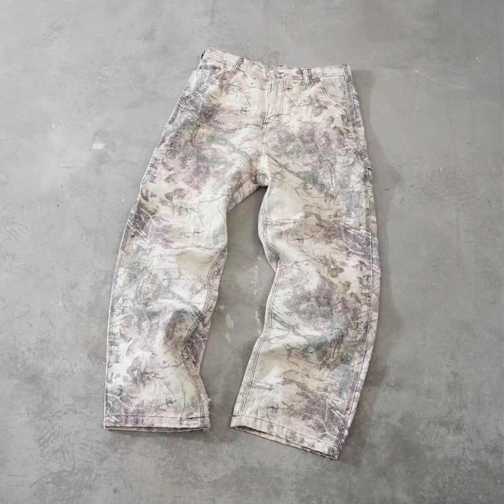 Camouflage Baggy Jeans