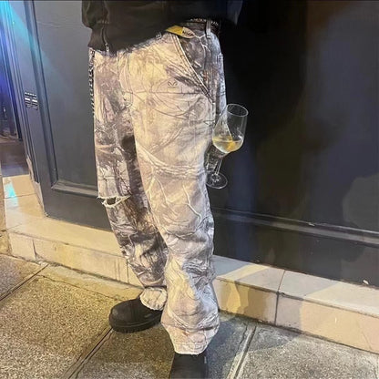 Camouflage Baggy Jeans