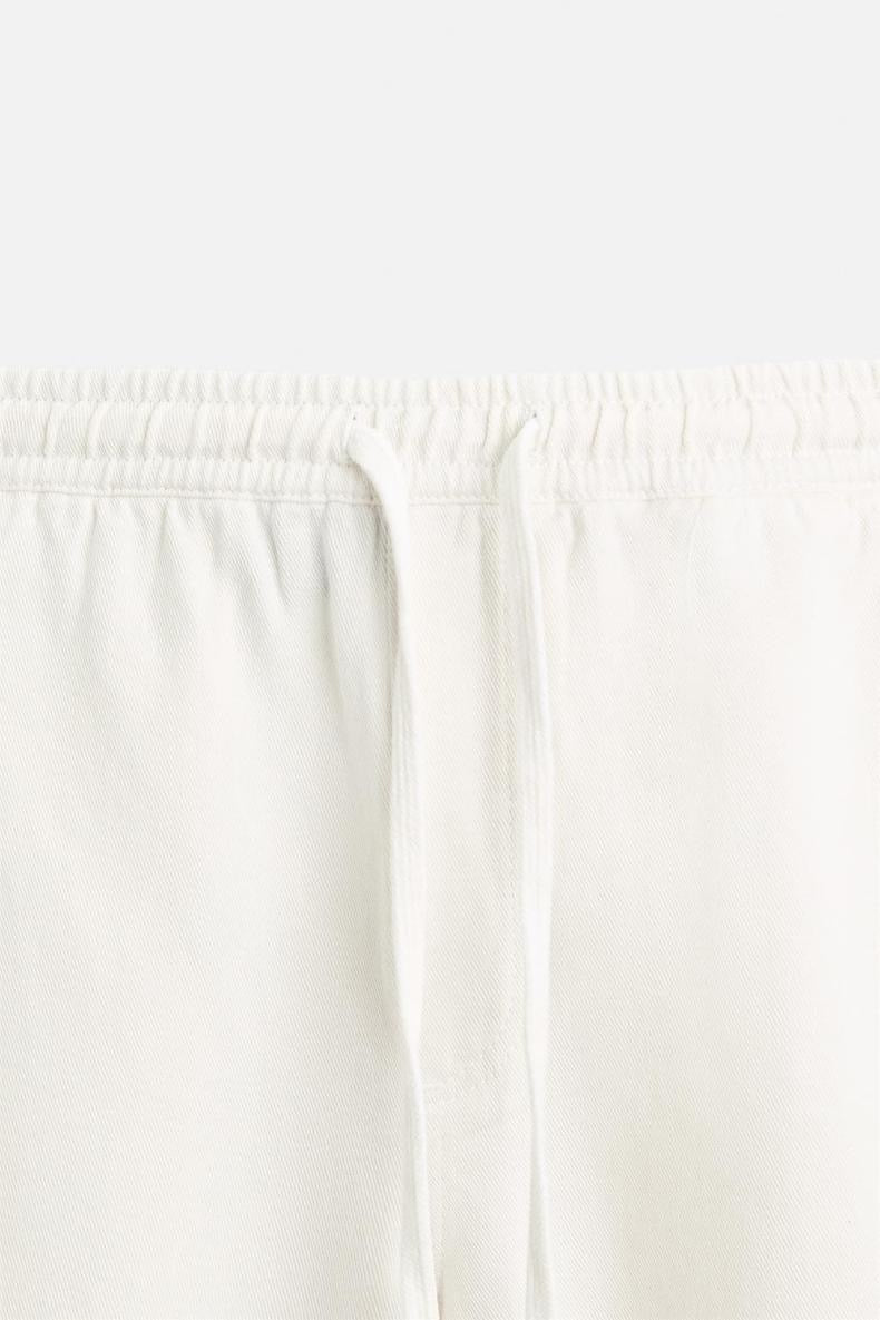 Pantalon blanc viral unisexe