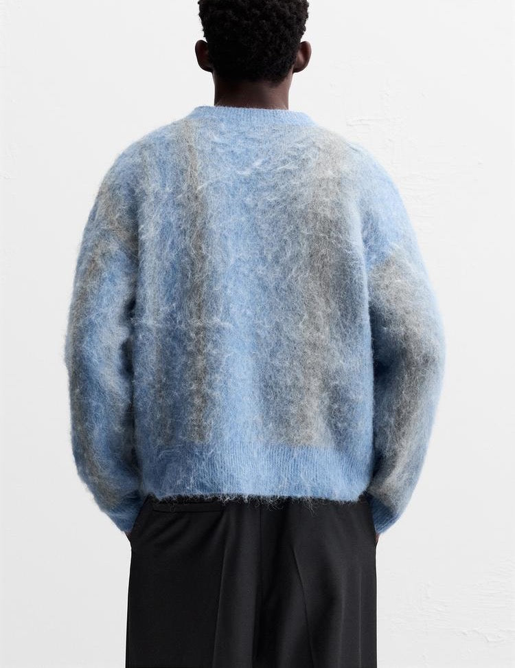 Sweat à capuche bleu viral pour hommes