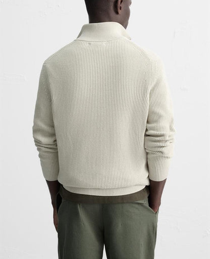 Viral Half zips Knit Sweater