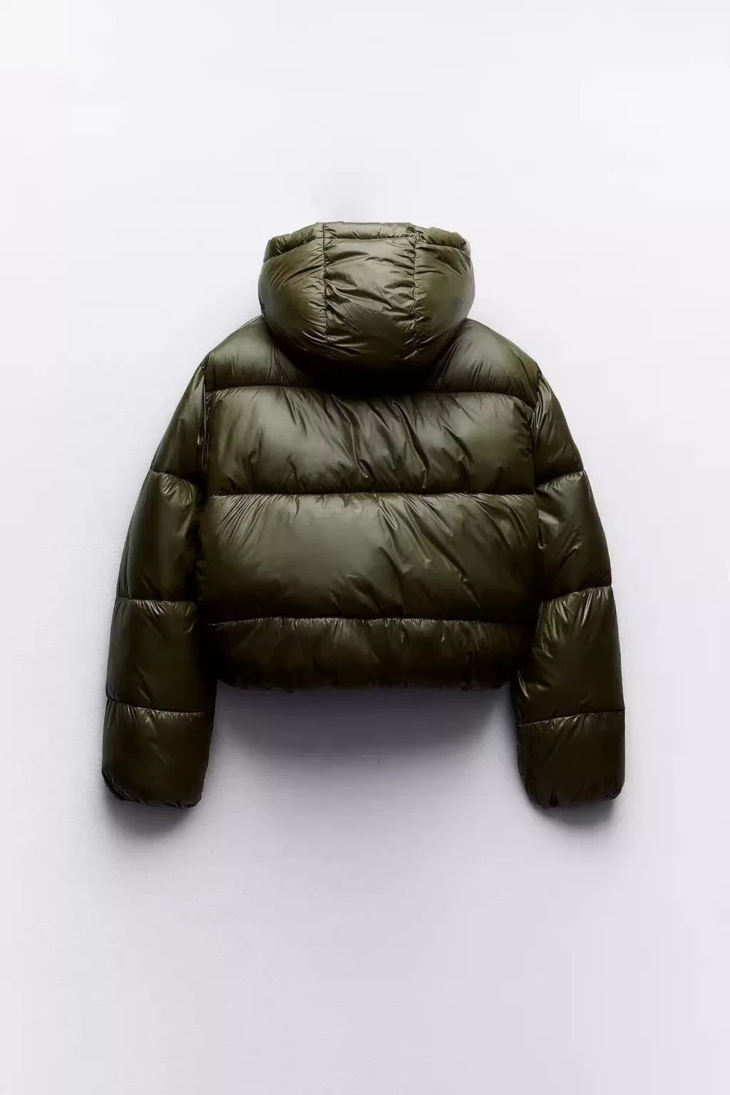 Green Puffer Jacket Women