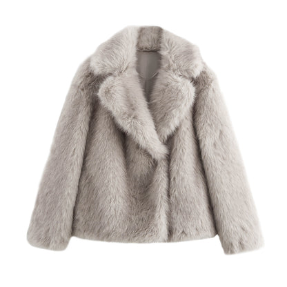 Long Fur Jacket Women