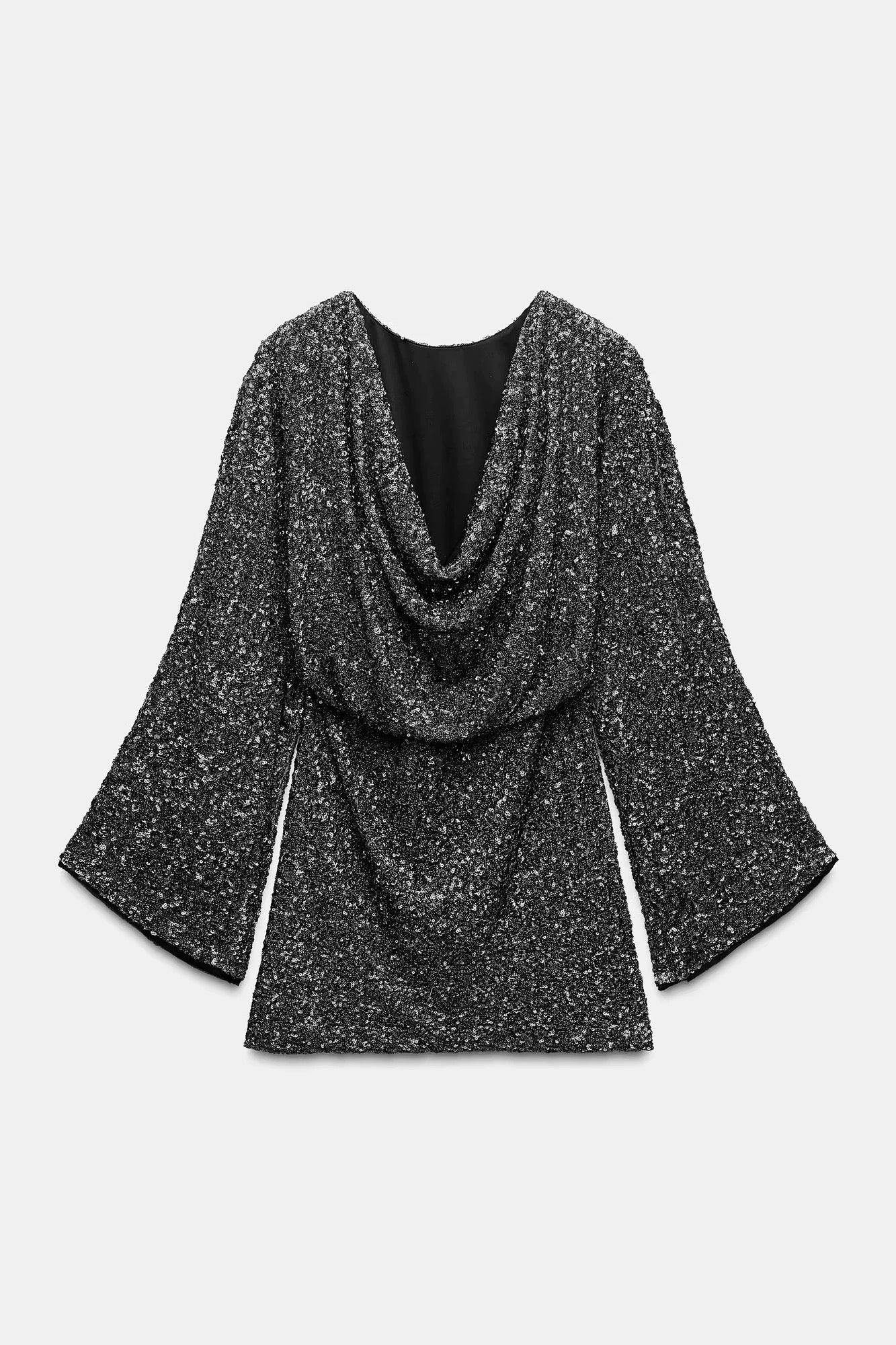 Glitter Dark Grey Dress