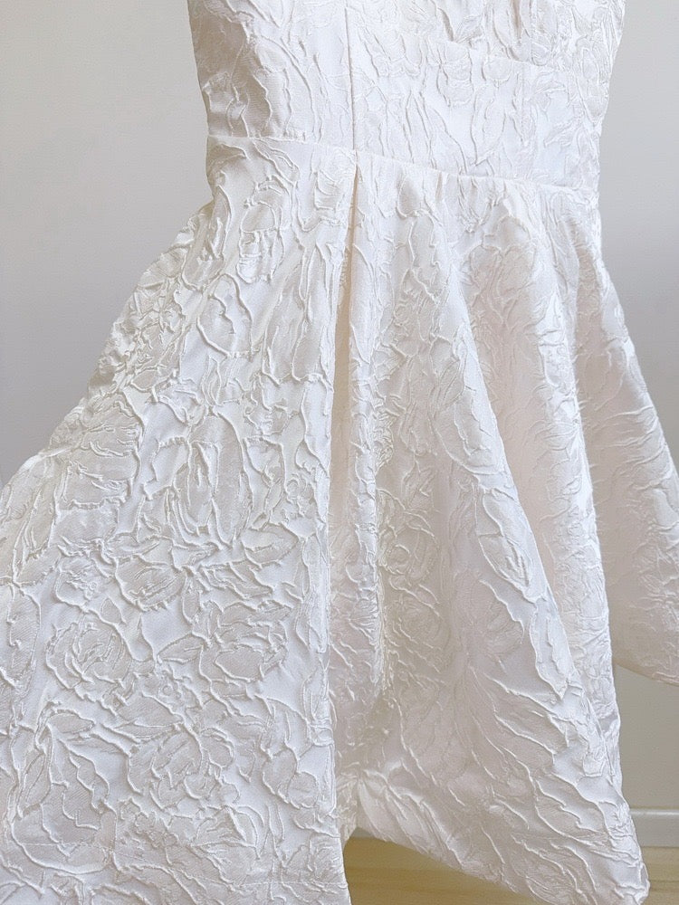 Robe jupe courte blanche