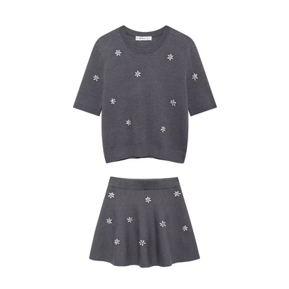 Grey Set With Stars On It