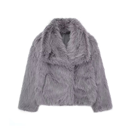 Long Fur Jacket Women