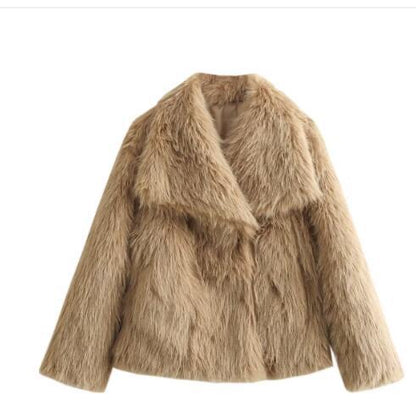 Long Fur Jacket Women